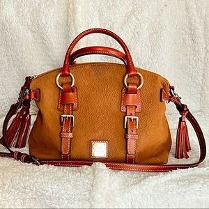 Nubuck Bristol Satchel Shoulder Bag